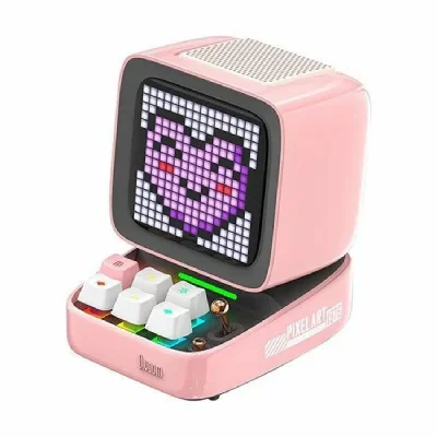 DIVOOM TECHNOLOGY Divoom Ditoo Pro Rose Enceinte bluetooth avec affichage Pixel 15W