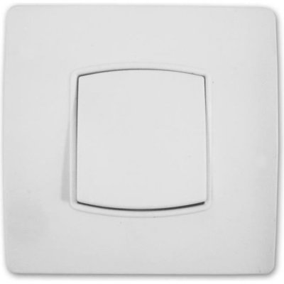 ZENITECH Diwone-Bouton poussoir borne-auto vis + griffes Blanc - Diwone