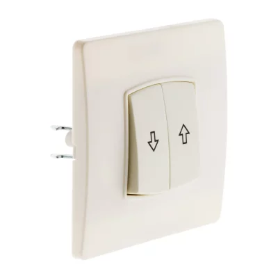 ZENITECH Diwone-Commande volet roulant borne-auto vis + griffes Blanc - Diwone
