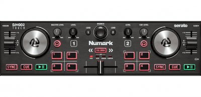 NUMARK DJ2GO2TOUCH - Contr&ocirc;leur 2 voies compact + carte son