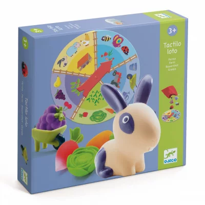 DJECO  - 21043 - Tactilo Loto - Ferme