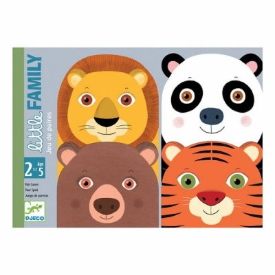 DJECO - Cartes Little Family Jeux, 35062