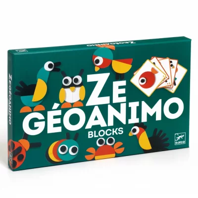 DJECO  Jeu de construction : Ze G&eacute;oanimo