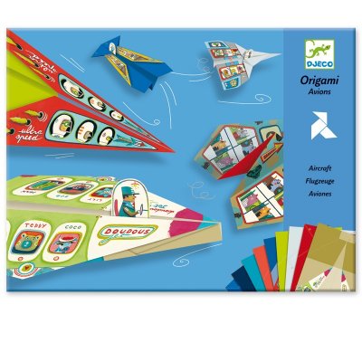 DJECO  Origami Avions Design by Muriel Kerbo