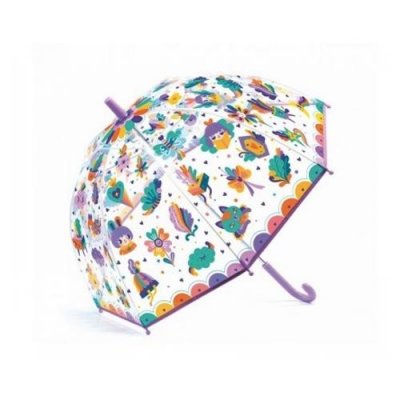 DJECO  Parapluie arc-en-ciel Accessoires, Jeunesse Unisexe, Multicolore (MMulticolore), Unique