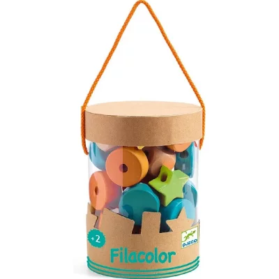 DJECO  Perles &agrave; enfiler Filacolor