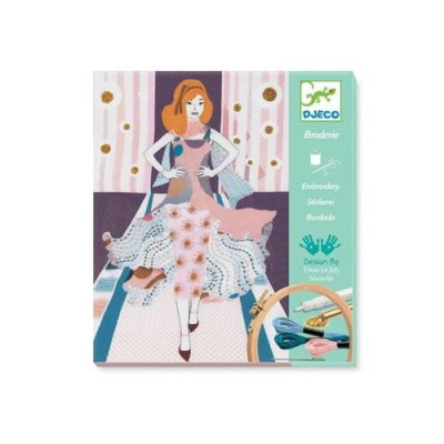 DJECO -pour Les Enfants Plus &acirc;g&eacute;s-Broderie, DJ09845, Mixte