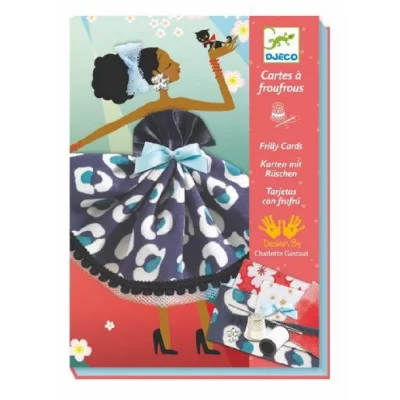 DJECO  So Paris - Couture Et Cartes &Agrave; Froufrous - 