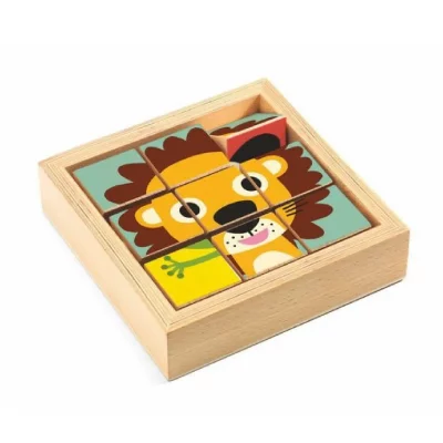 DJECO  Tournanimo - Puzzle Qui Tourne - 