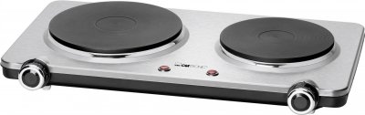 CLATRONIC DKP 3668 271722 Double plaque de cuisson 2 thermostats s&eacute;par&eacute;s