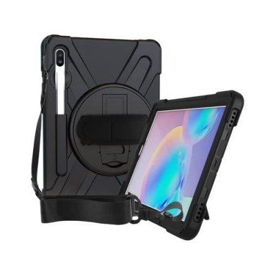 DLH ENERGY DLH - Coque de protection pour tablette - robuste - pour Samsung Galaxy Tab S7 FE, Tab S7+, Tab S8+
