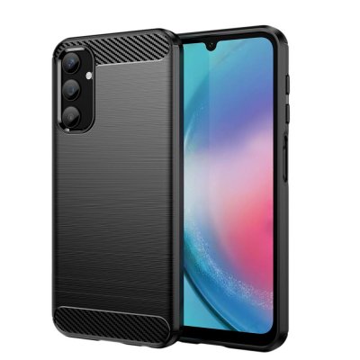 DLH  - Coque de protection pour t&eacute;l&eacute;phone portable - silicone - noir - pour Samsung Galaxy A26