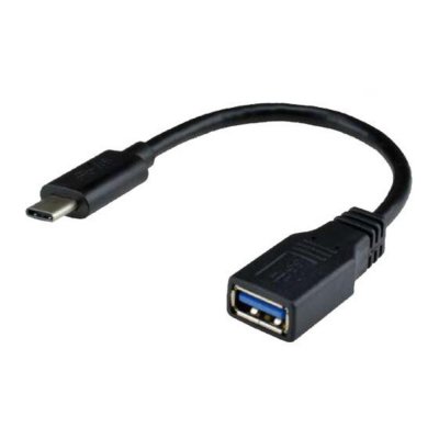 DLH  DY-TU3078B c&acirc;ble USB USB 3.2 Gen 1 (3.1 Gen 1) USB A USB C Noir