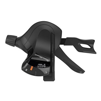 SUNRACE DLM400 R7 Levier de vitesses double VTT 7 vitesses Noir