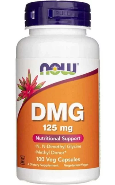 NOW FOODS DMG 125mg 100 cap Standard  Acides Amines - BCAA
