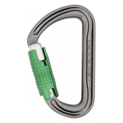 DMM  - Shadow - Mousqueton &agrave; verrouillage taille Locksafe, gris/vert