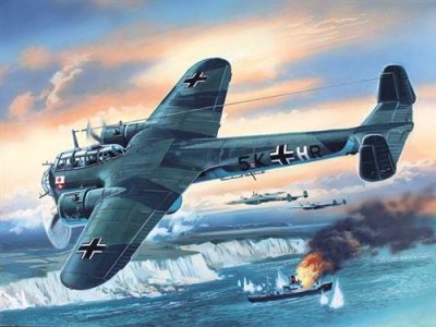 ICM Do 17z-2, Wwii German Bomber - 1:48e - 