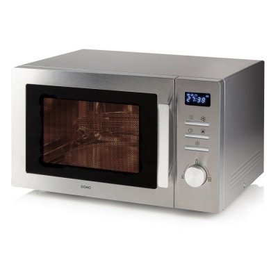 DOMO DO2334CG Micro-ondes argent 800 W fonction minuteur, fonction grill