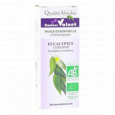 DOCTEURVALNET Docteur Valnet Huile Essentielle Bio Eucalyptus Citronn&eacute; 10ml