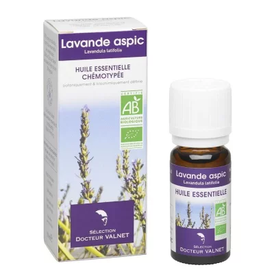 DR VALNET Docteur Valnet Huile Essentielle Bio Lavande Aspic 10ml