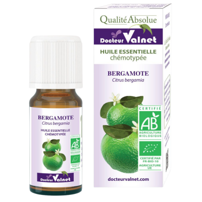DOCTEUR VALNET  Huile essentielle de bergamote bio flacon 10ml