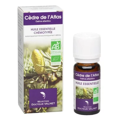 DR VALNET DOCTEUR VALNET Huile essentielle de C&egrave;dre de l'Atlas Bio flacon 10 ml
