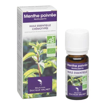 DR VALNET DOCTEUR VALNET Huile essentielle de menthe poivr&eacute;e bio flacon 10ml