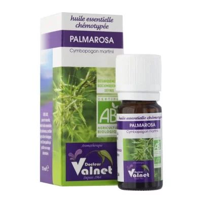 DR VALNET DOCTEUR VALNET Huile essentielle de Palmarosa bio flacon 10 ml