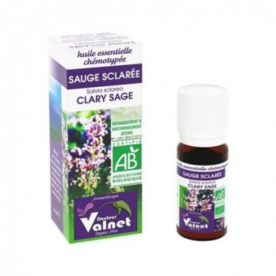 DR VALNET DOCTEUR VALNET Huile essentielle de sauge sclar&eacute;e bio flacon 10ml