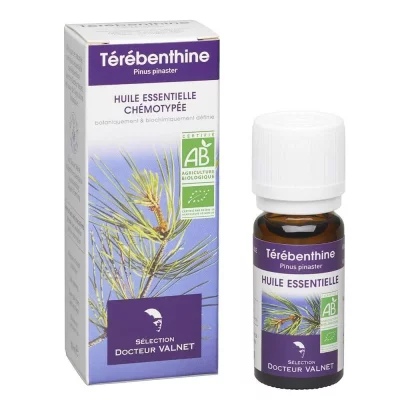 DR VALNET DOCTEUR VALNET Huile essentielle de terebenthine bio flacon 10ml