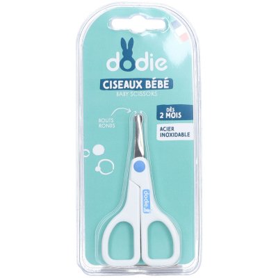 DODIE  Hygi&egrave;ne et Soin - Ciseaux B&eacute;b&eacute;+6 mois