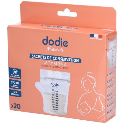 DODIE  Sachets de Conservation X20 - Bo&icirc;te 20 sachets de 270 ml