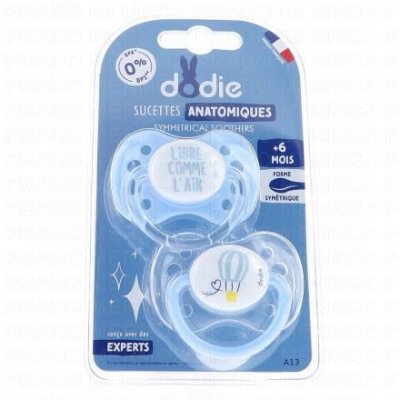 DODIE  Sucette +6 mois 'Summertime vive l'&eacute;t&eacute;' silicone