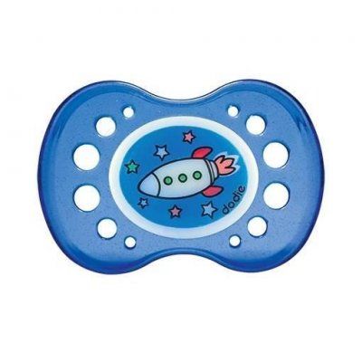 DODIE  Sucette Anatomique Nuit +18m Nuage Rose 