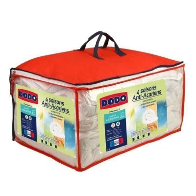 DODO  - Couette 4 saisons anti-acariens - 140 x 200 cm - Blanc