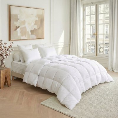 DODO  Couette Duvet Tradition Temperee - 70% Duvet D'oie - 220 X 240 Cm