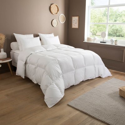DODO  - Couette Temp&eacute;r&eacute;e 90% duvet de canard - Blanc - 240x260 cm