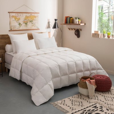 DODO  - Couette Toucher Duvet Chaude - Blanc - 220x240 cm