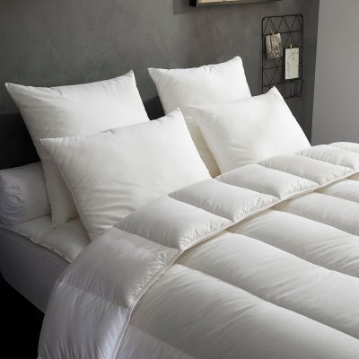 DODO  - Lot de 2 Oreillers Top Soutien - Ferme 50 x 70 cm Blanc