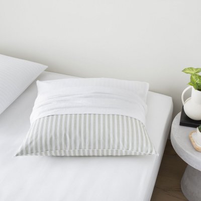 DODO  Lot De 2 Prot&egrave;ge Oreillers Imperm&eacute;able Et Respirant - 65 X 65 Cm