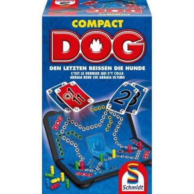 SCHMIDT SPIELE Dog Compact - Jeu de soci&eacute;t&eacute; - 