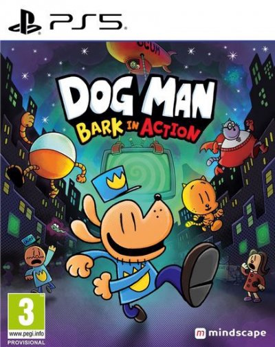 Dog Man Bark in Action PS5 - Fran&ccedil;ais