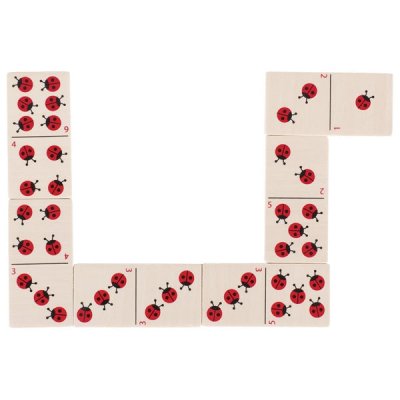 GOKI Domino coccinelles - jeu memory -  56716