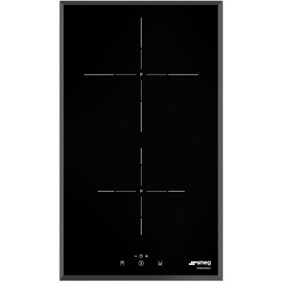 SMEG Domino induc 30cm 2f. Dt arrie re surpuis CDP-SI5322B