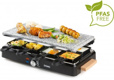 DOMO  - appareil &agrave; raclette 8 personnes 1400w do9262g -