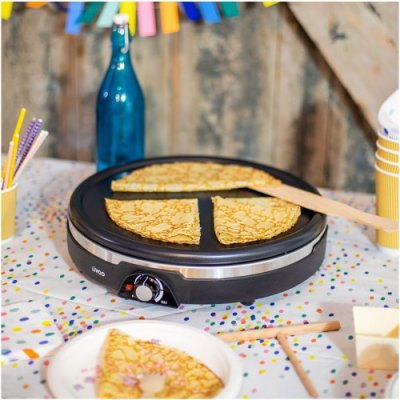 LIVOO Domo Cr&eacute;pi&egrave;res XXL 38 cm 1350 W Domo
