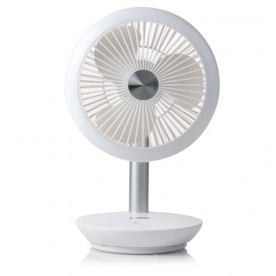 DOMO  DO8147 Ventilateur de table 5 W (&Oslash; x H) 18 cm x 28.2 cm blanc