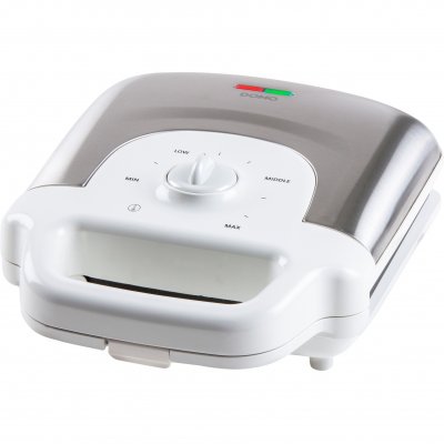 DOMO  DO9222W - Gaufrier - 900 Watt - acier inoxydable