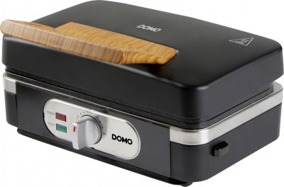 DOMO SANDWICH-WAFFEL-GRILL 3-IN-1 INKY BLACK Machine &agrave; croque-monsieur noir