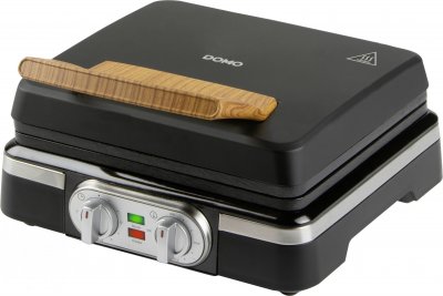DOMO  WAFFELEISEN &ndash; INKY BLACK Gaufrier noir W753353